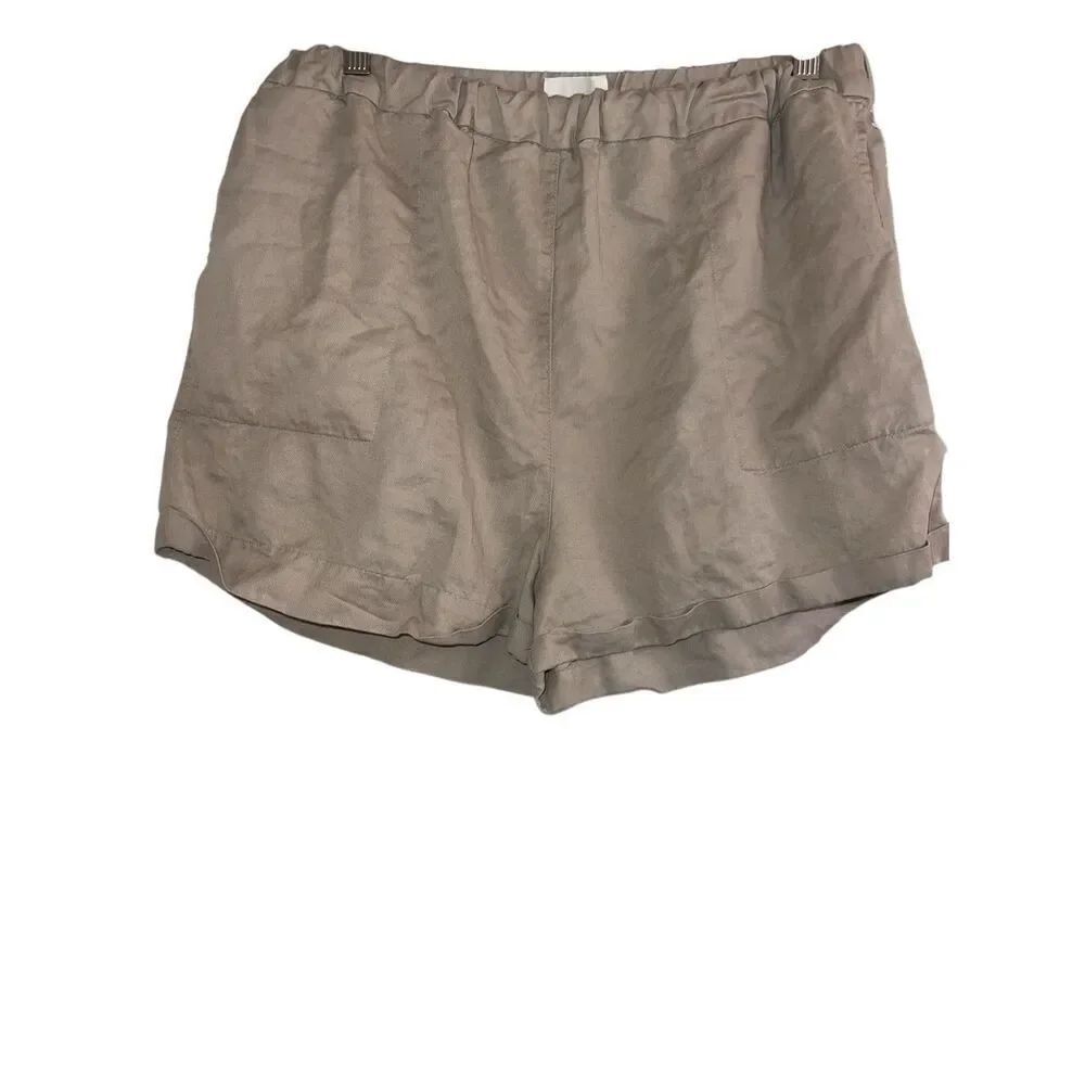 ✨Aritzia Wilfred Free Khaki Sz Large Shorts✨